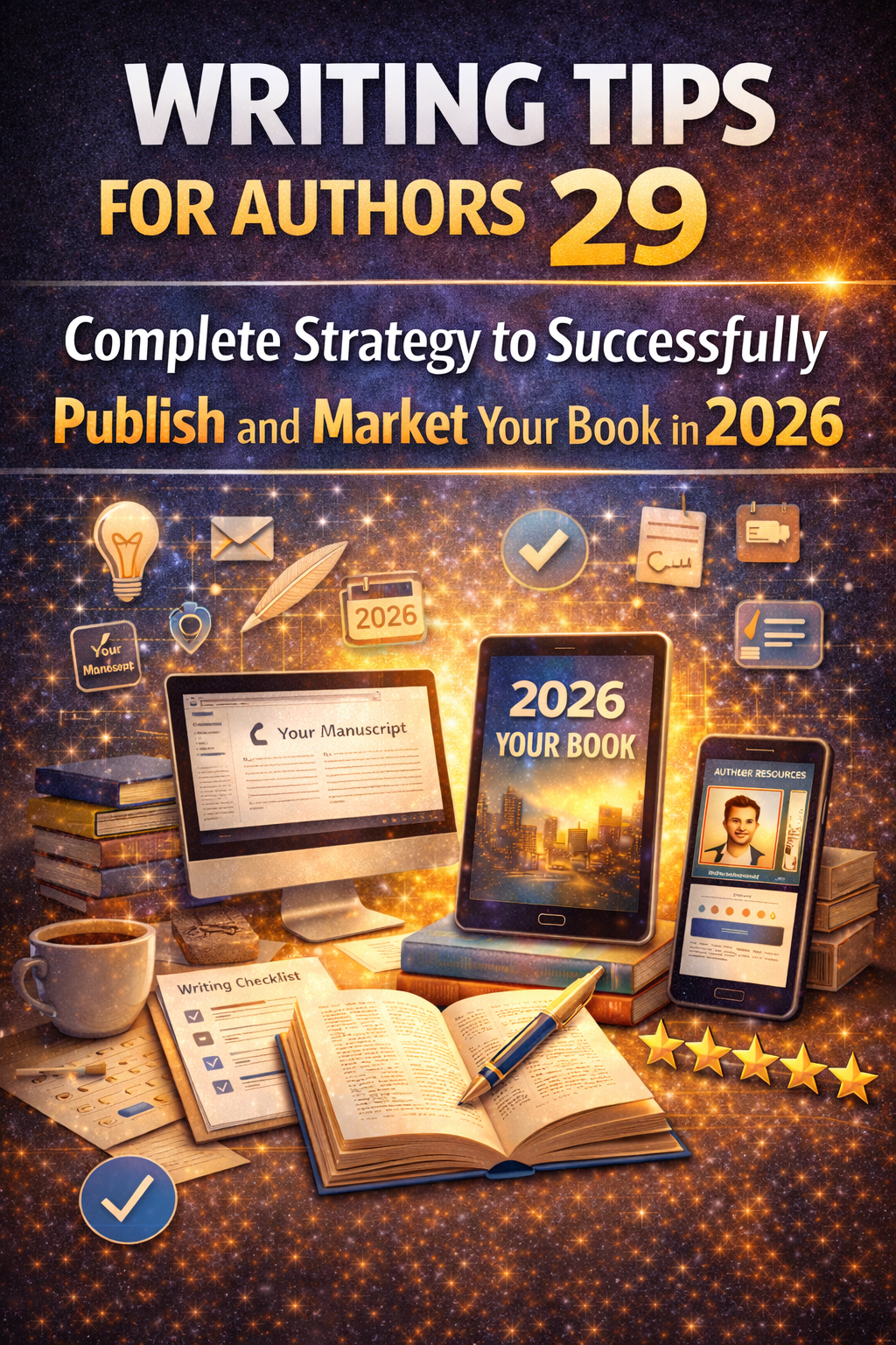 Writing Tips for Authors: Publish & Market Books 2026