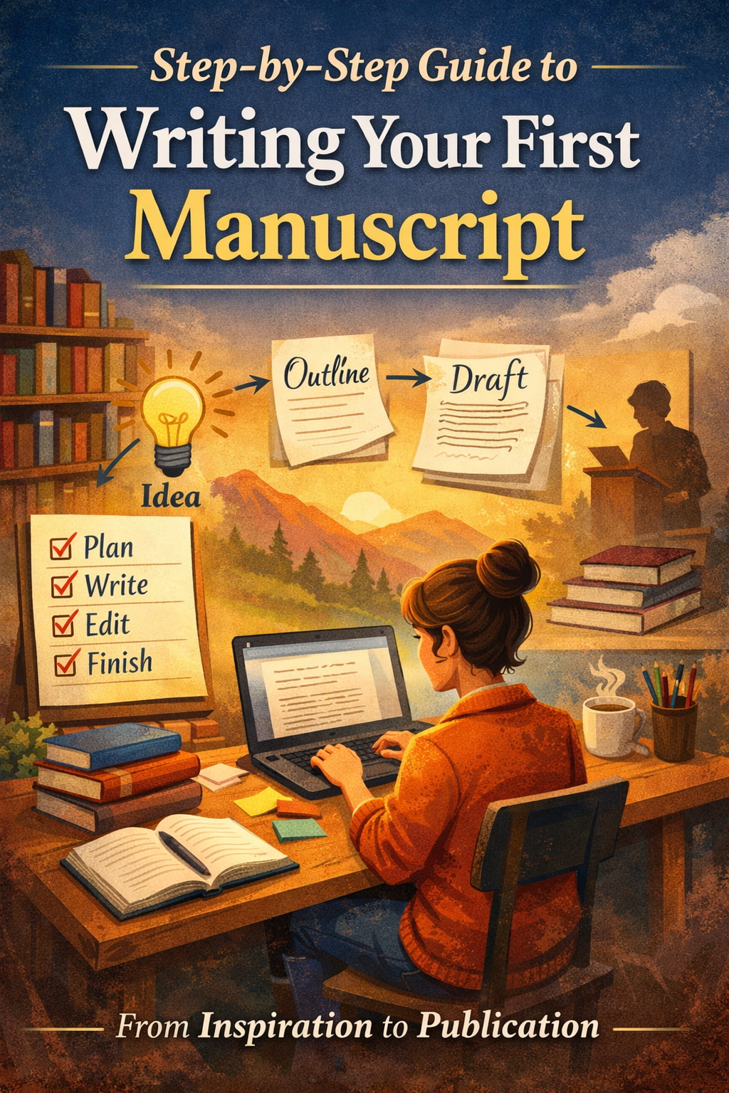 Step-by-Step Guide to Writing Your First Manuscript