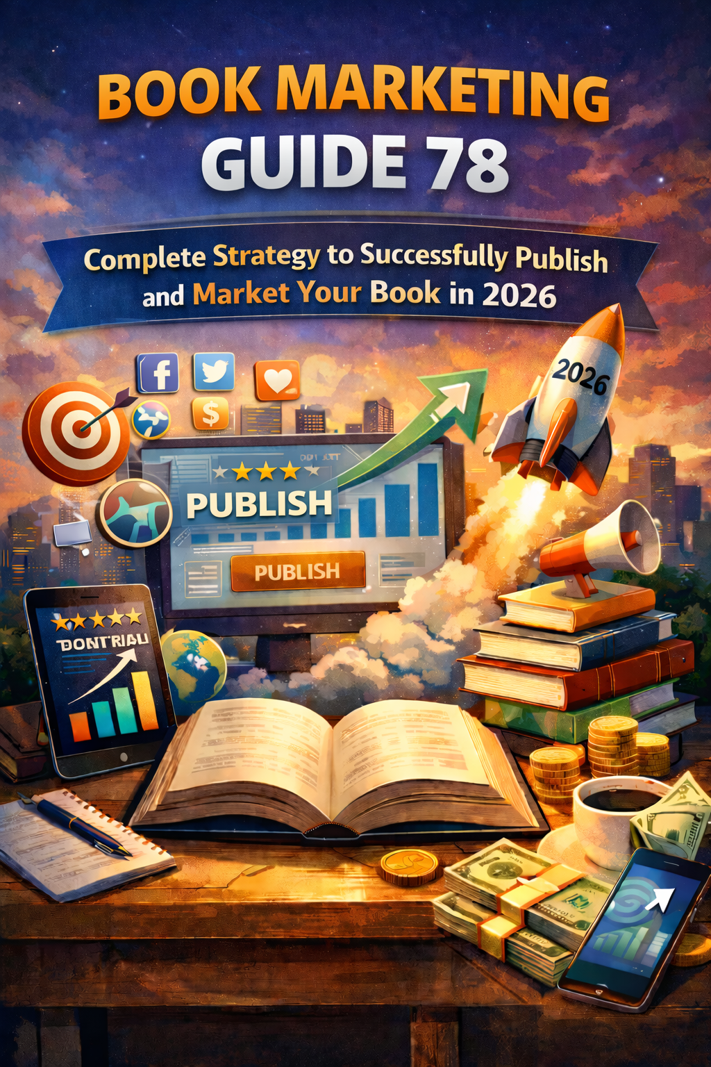 Book Marketing Strategy Guide for 2026 Author Success