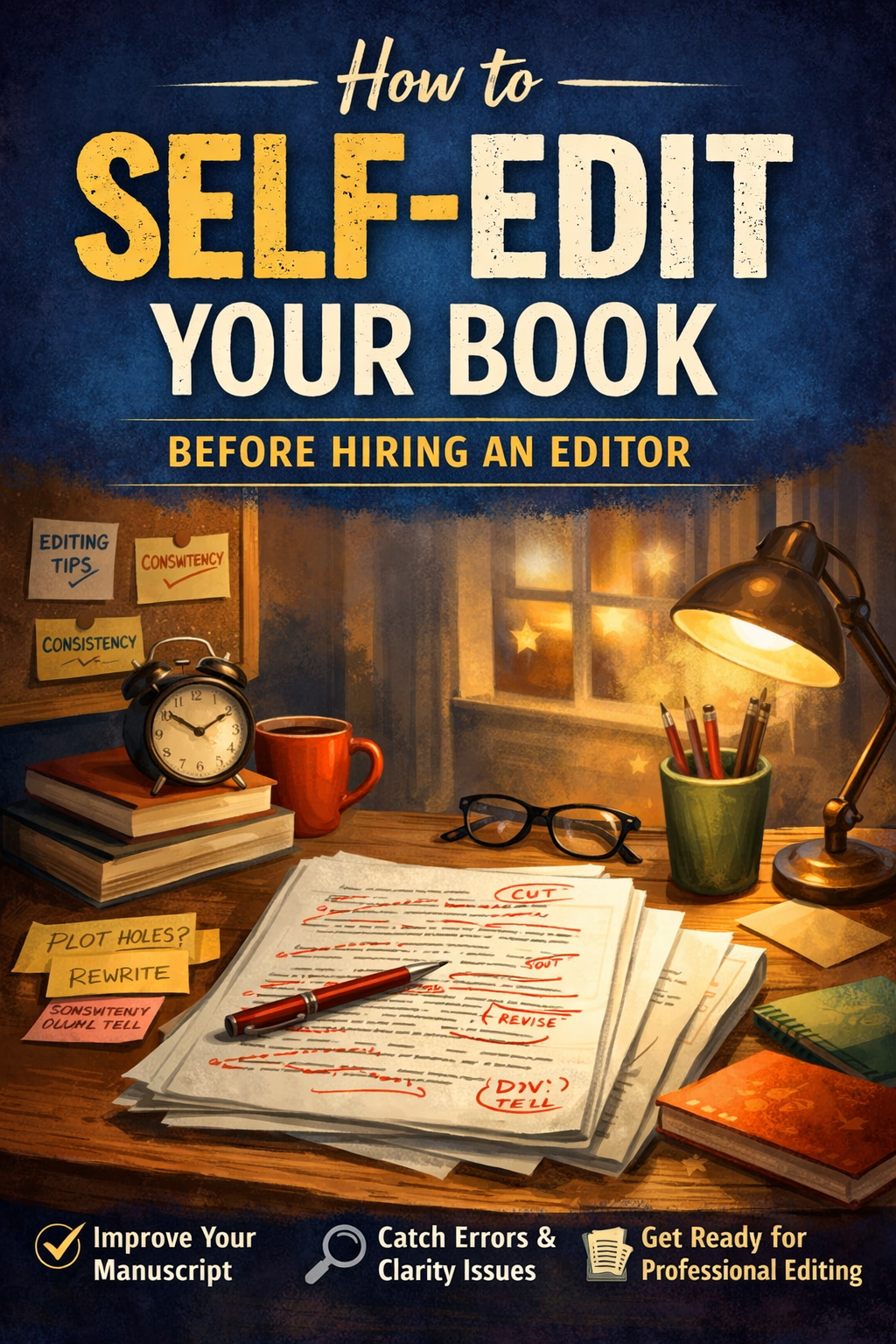 How to Self-Edit Your Book Before Hiring an Editor