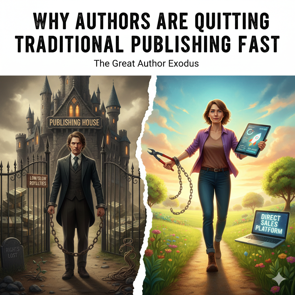 Why Authors Are Quitting Traditional Publishing Fast
