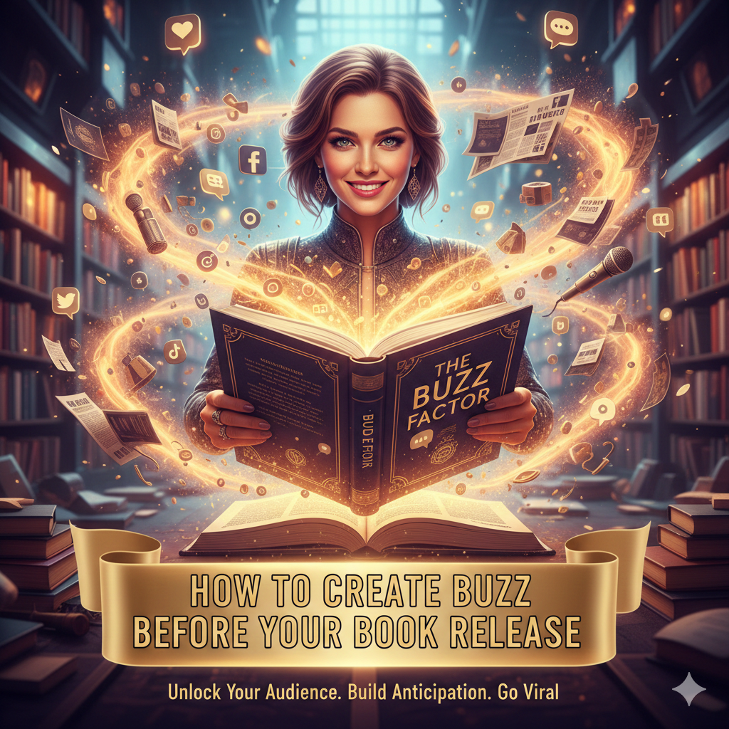 How to Create Buzz Before Your Book Release