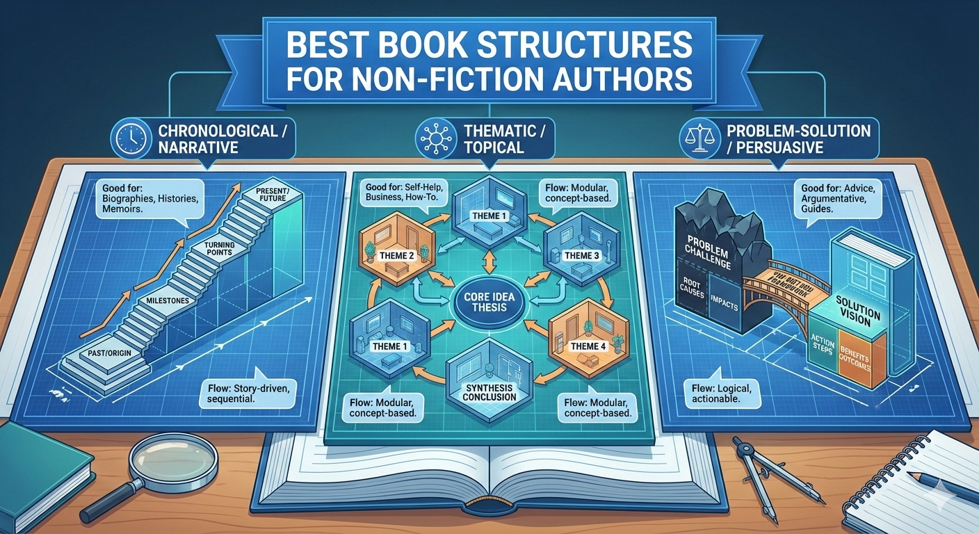 Best Book Structures for Non-Fiction Authors