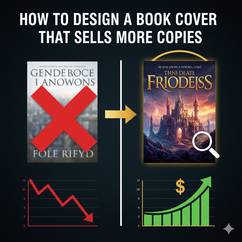 How to Design a Book Cover That Sells More Copies