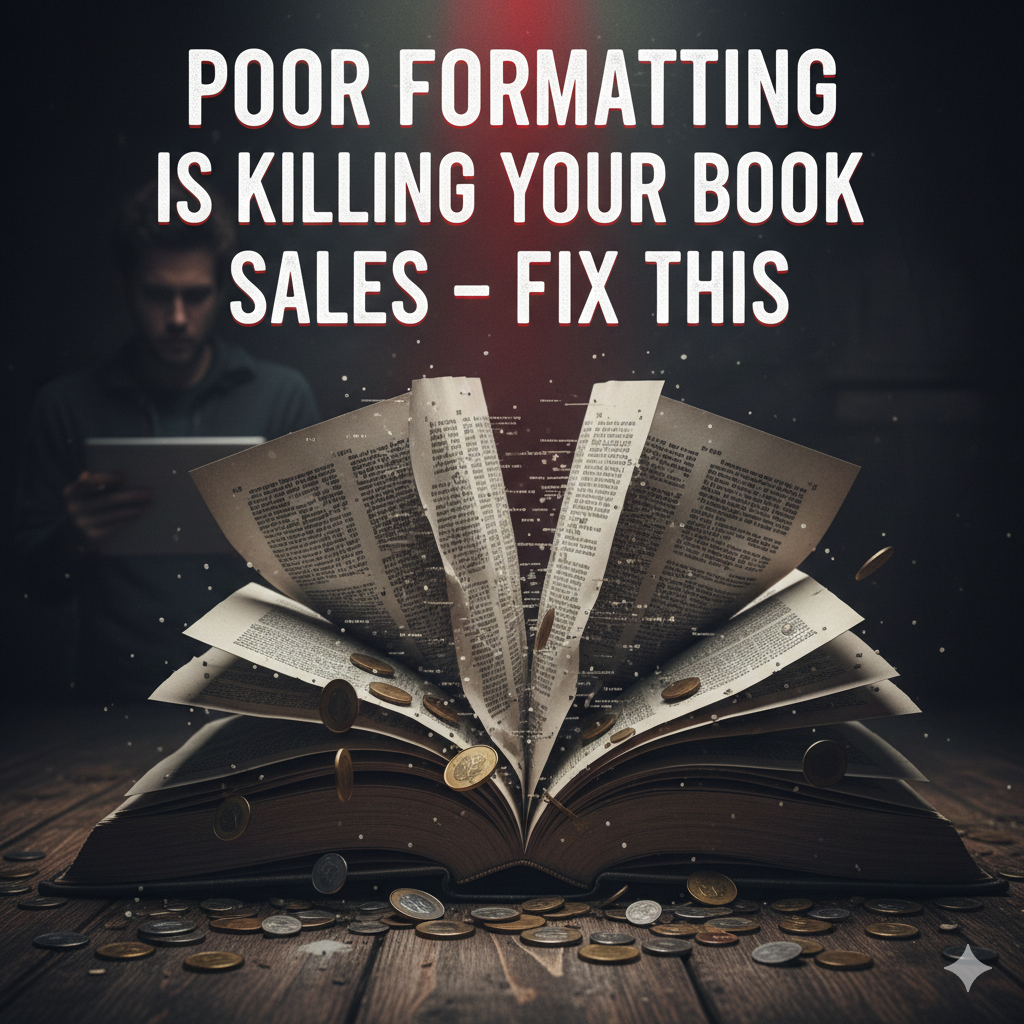 Poor Formatting Is Killing Your Book Sales – Fix This