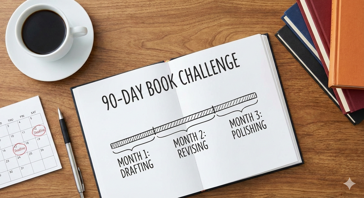 Book Writing Timeline: Finish Your Book in 90 Days