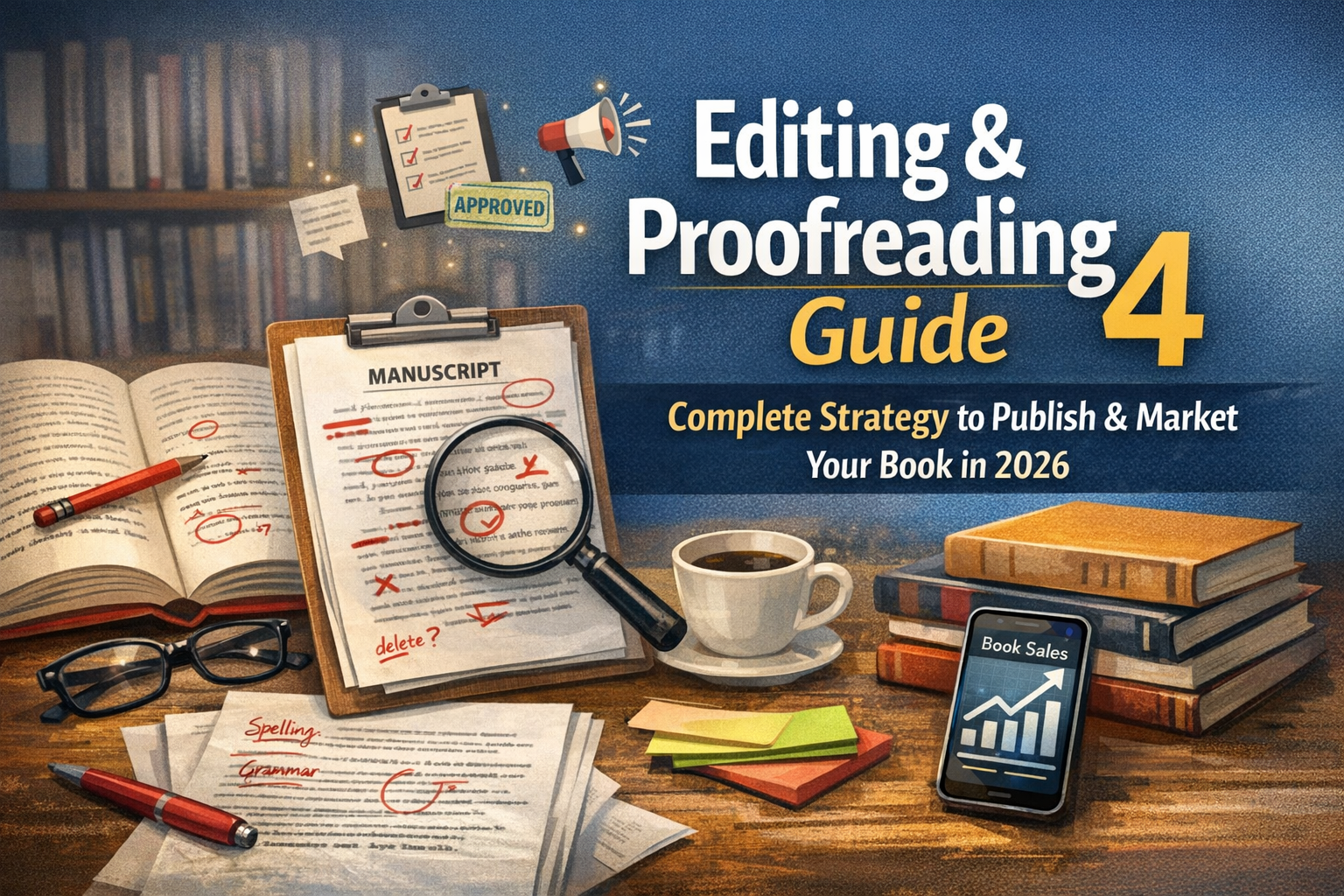 Editing & Proofreading Guide for Book Publishing Success