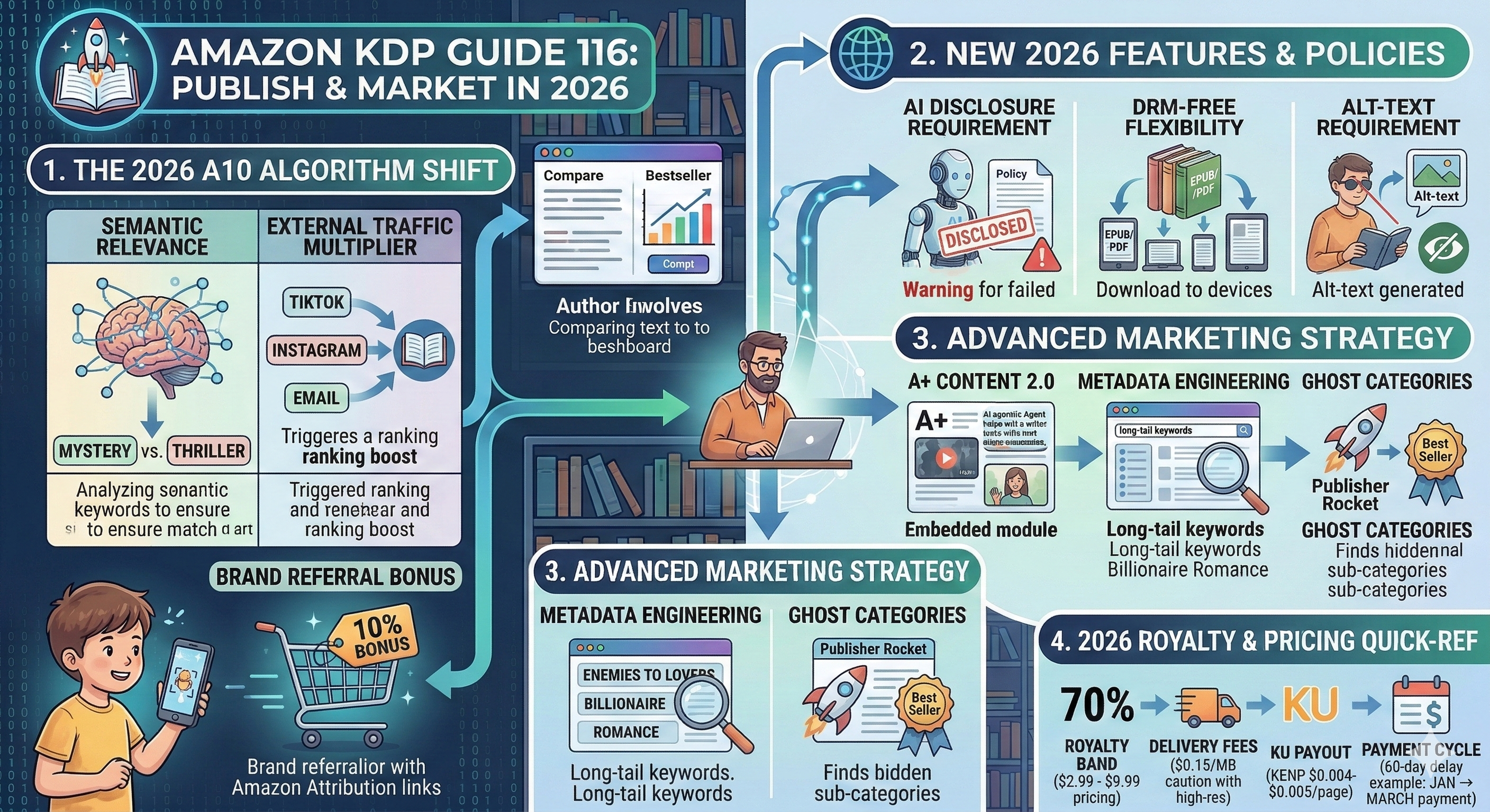 Amazon KDP Guide 116: Publish & Market in 2026