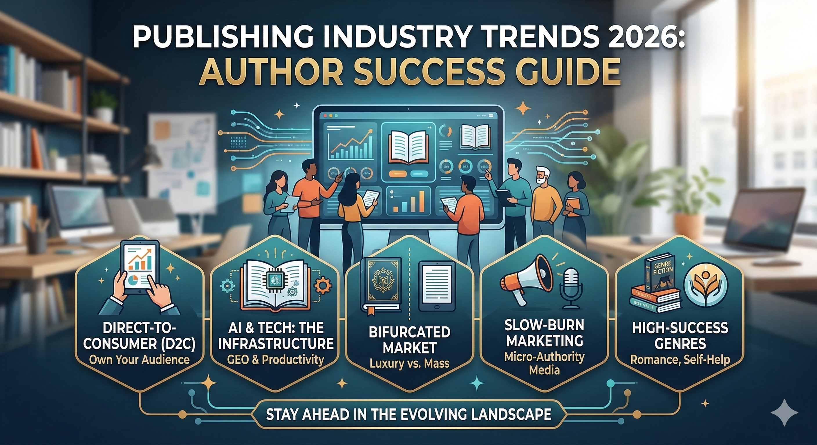 Publishing Industry Trends 2026: Author Success Guide