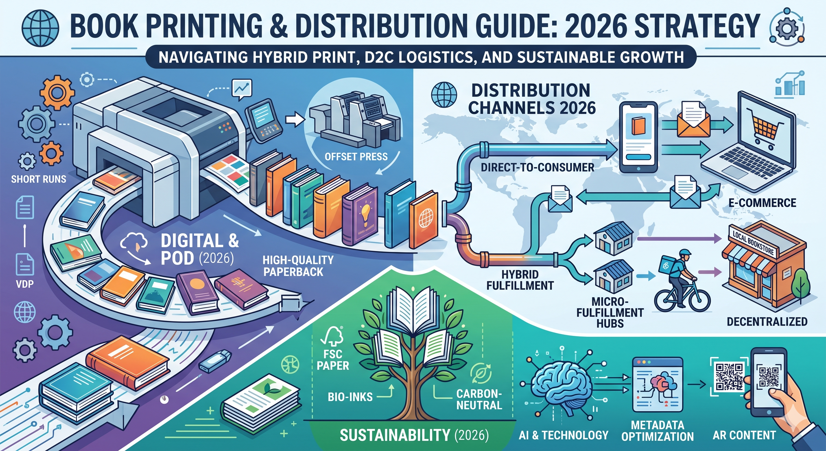 Book Printing and Distribution Guide 2026 Strategy