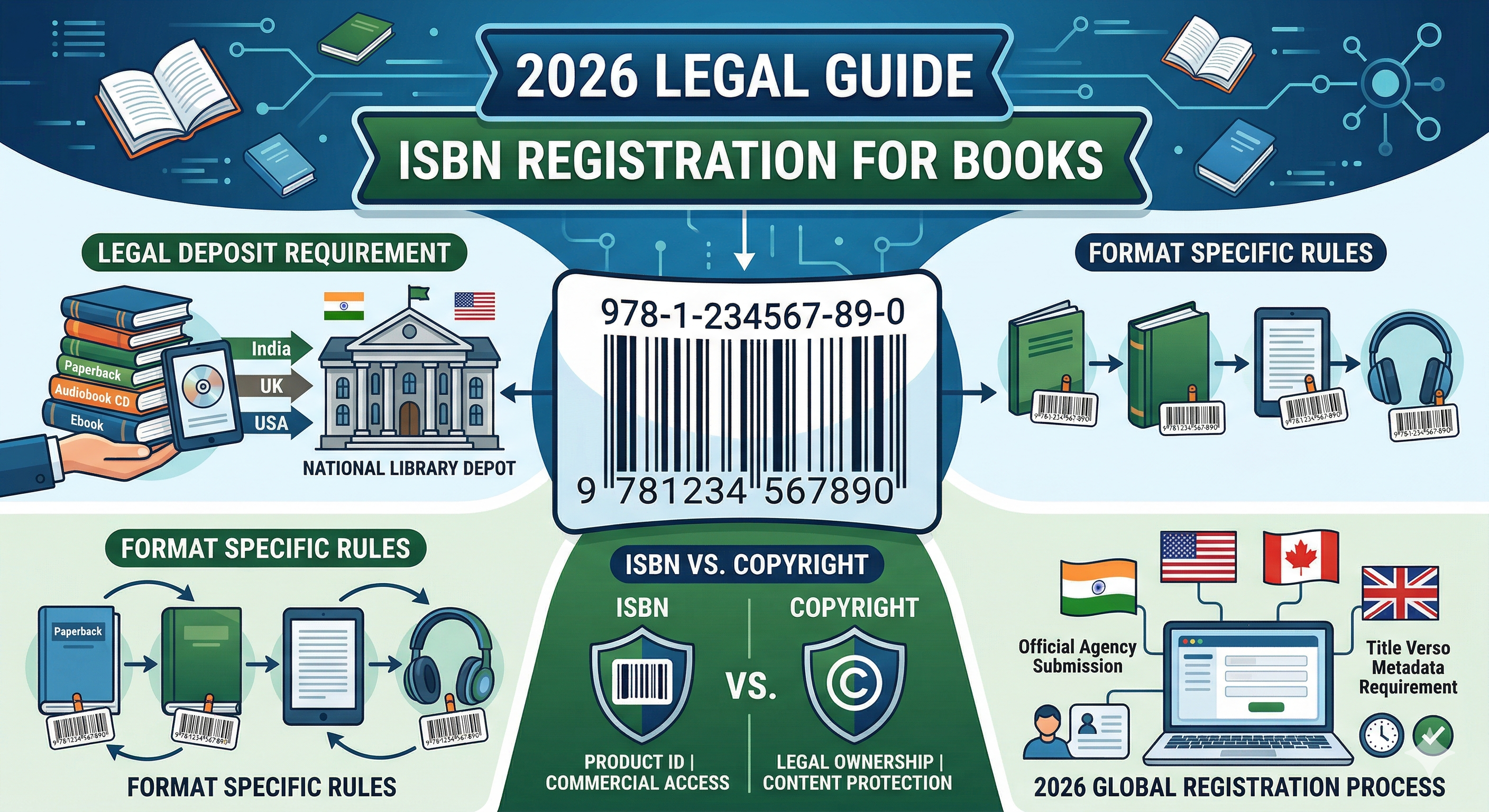 ISBN Registration for Books: 2026 Legal Guide