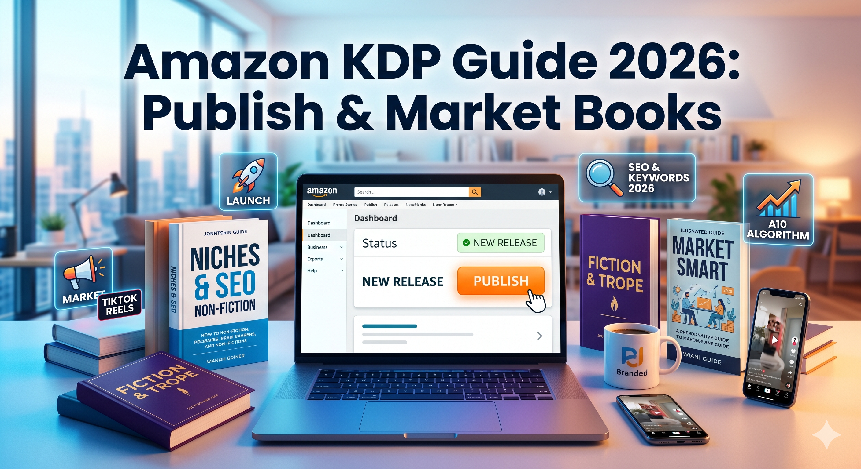 Amazon KDP Guide 2026: Publish & Market Books