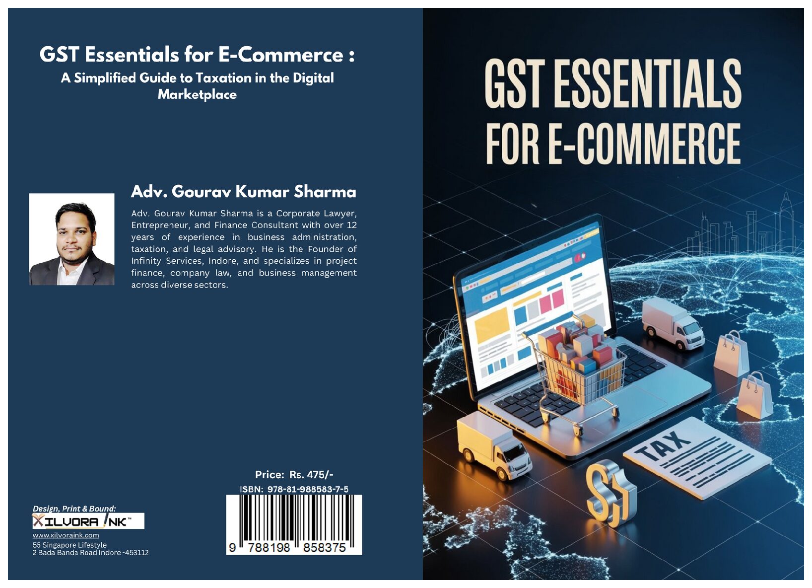 GST Essentials for E-Commerce (Cover Page) for 237 pages